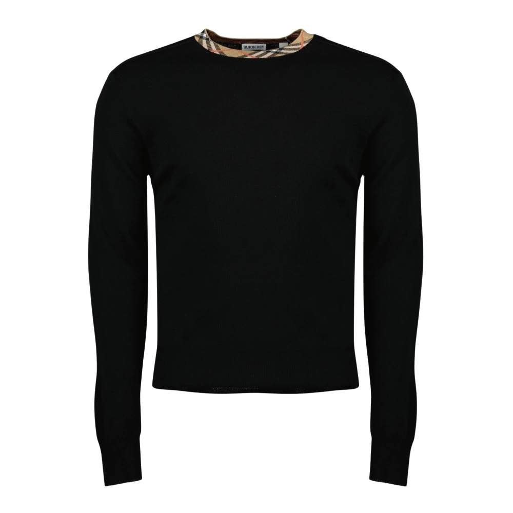 Burberry Uomo Nero Maglie, S, New,