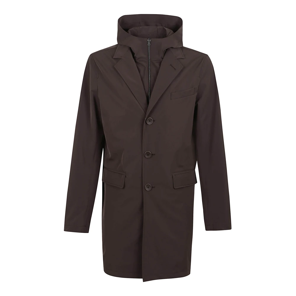 Herno - Coats > Parkas - Brown - Herno - Modalova