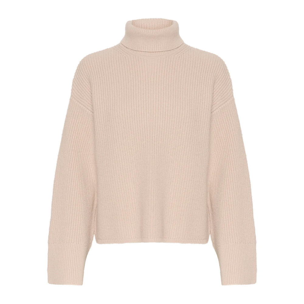InWear Gezellige Rollneck Sweater Haze Beige Dames