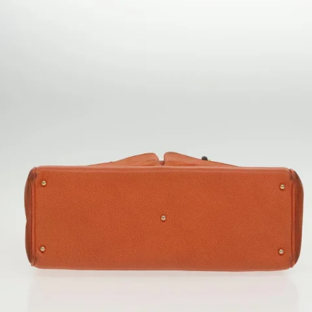 Gucci Vintage Pre-owned Suede handbags Orange Dames