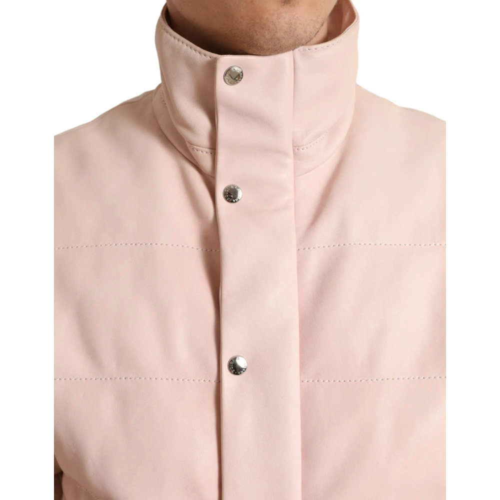 Dolce & Gabbana Light Jackets Pink Heren