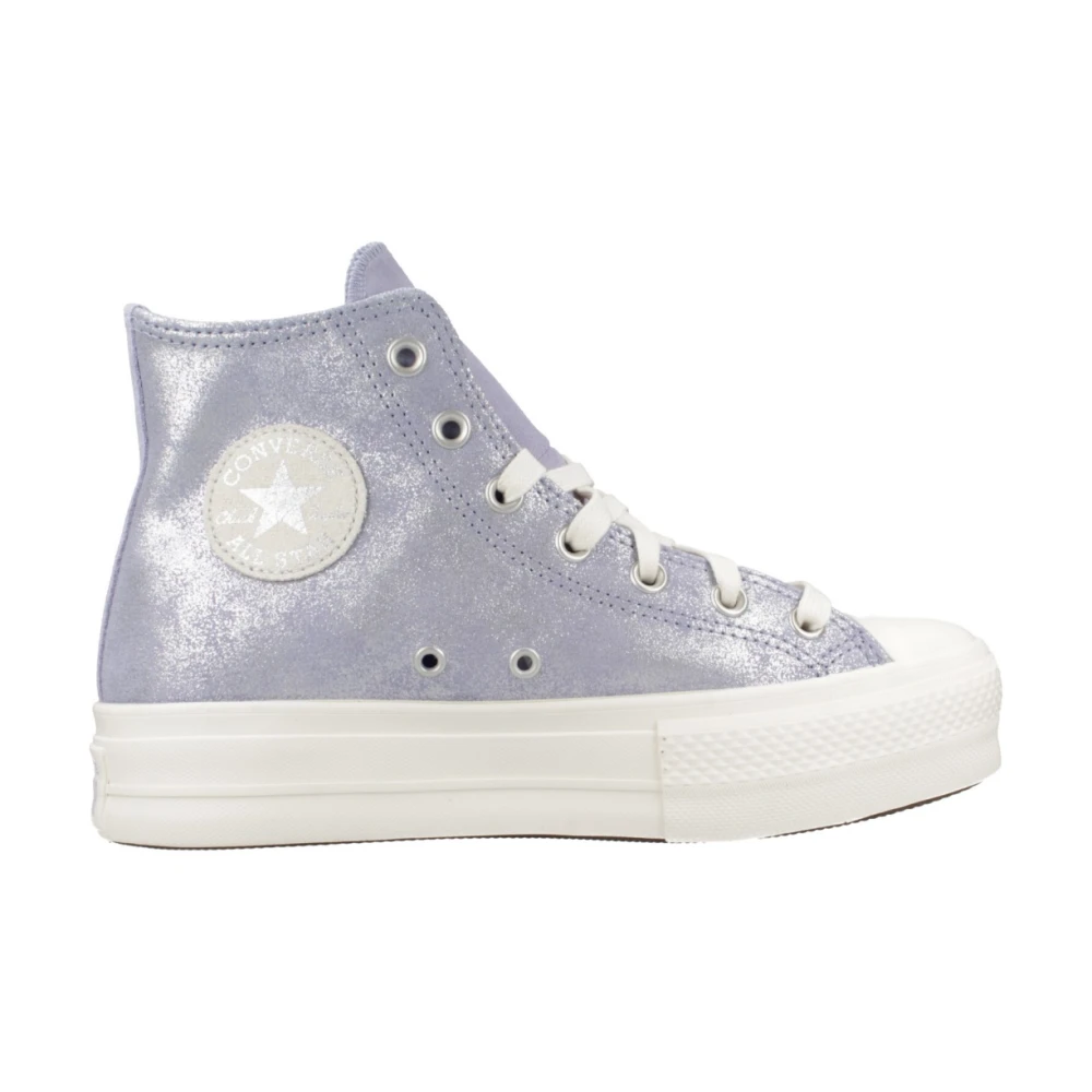 Converse Verhoogde Hi-Top Sneakers Dames Schoenen Paars