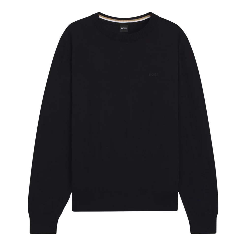 Boss Men's Black Sweatshirts, Xl, Crew Neck Sweatshirt