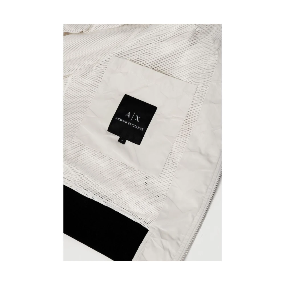 Armani Exchange Heren Lente Zomer Polyester Jas Beige Heren