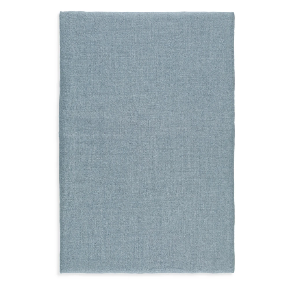 Rick Owens Lichtblauwe Cashmere Zijden Sjaal Blue Dames