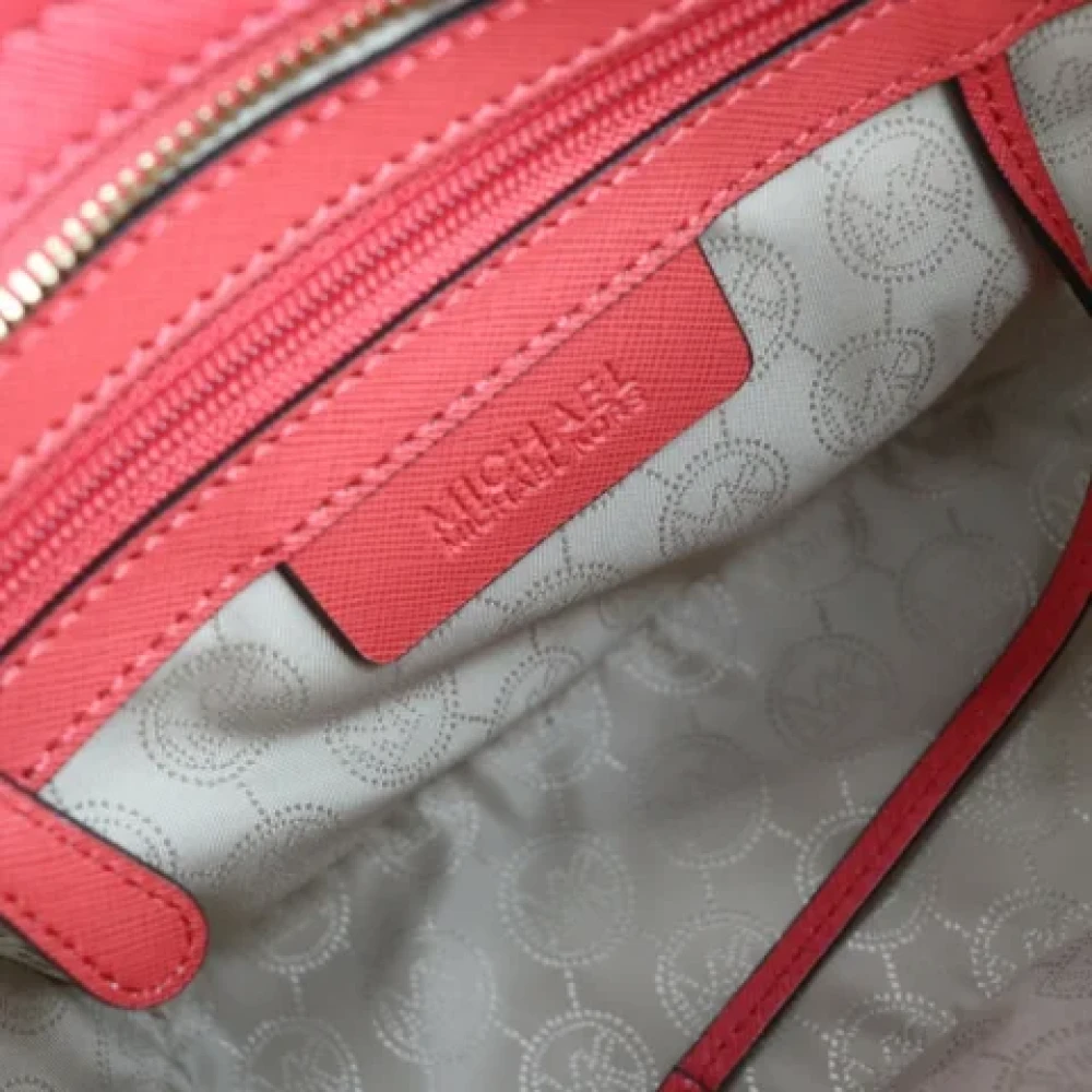Michael Kors Pre-owned Fabric shoulder-bags Red Dames