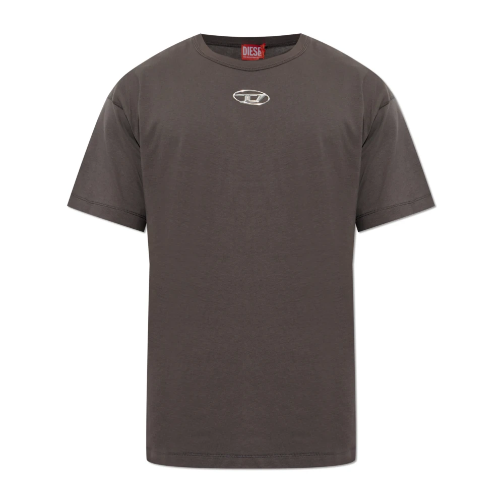 Diesel Uomo Marrone Top, Xs, New,