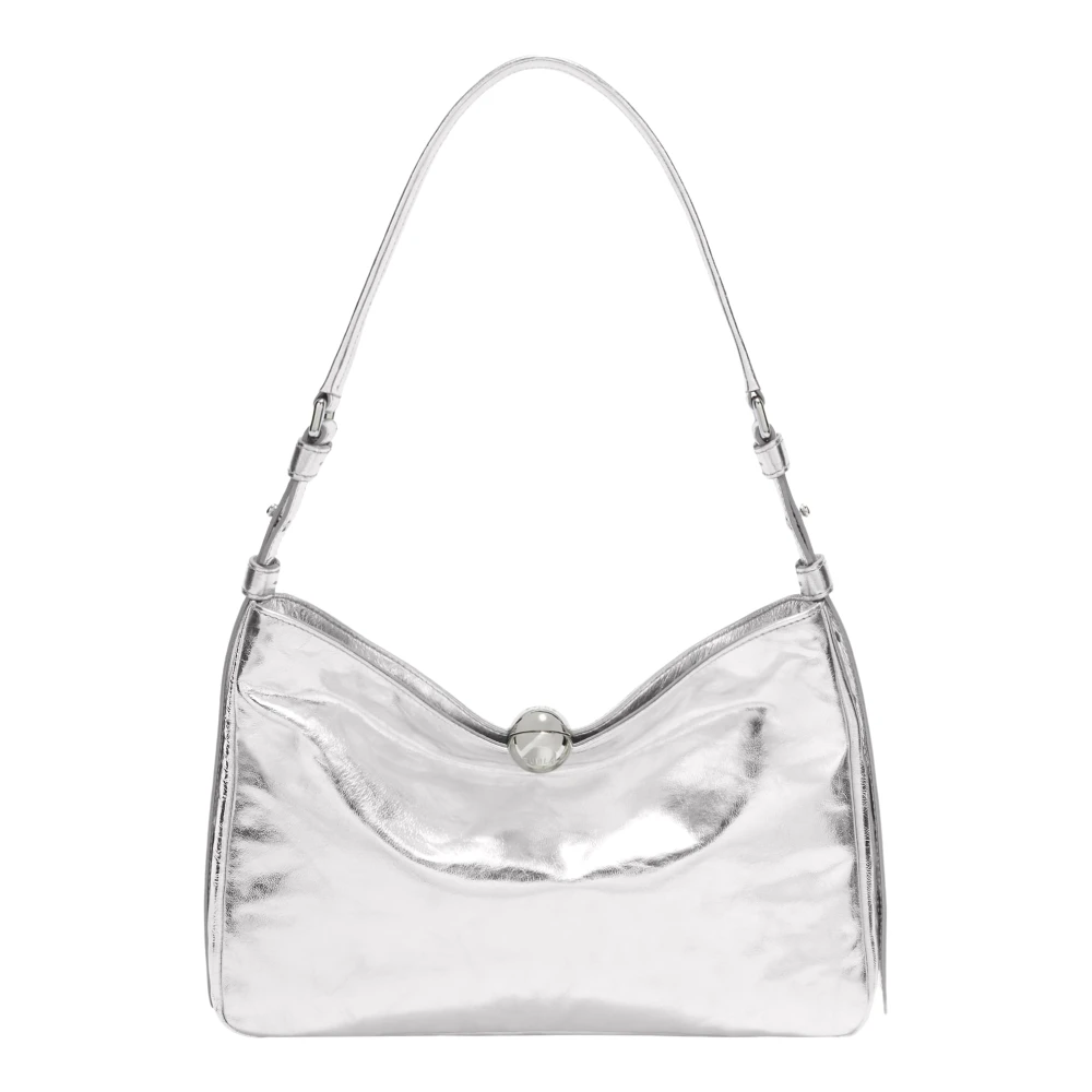 Furla Sfera Soft Schoudertas M Gray Dames