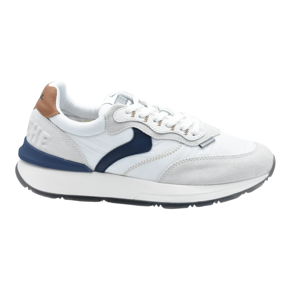 Voile Blanche Witte Geveterde Schoenen Stijlvol Comfort Heren Schoenen Veelkleurig Multicolor