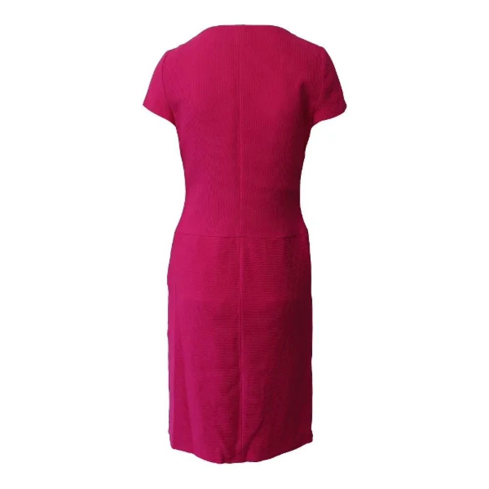 Moschino Pre-Owned Pre-owned Wool dresses Pink Dames