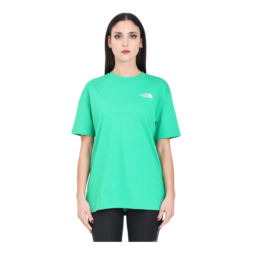 The North Face Groene Oversize Dome T-shirt Green Dames