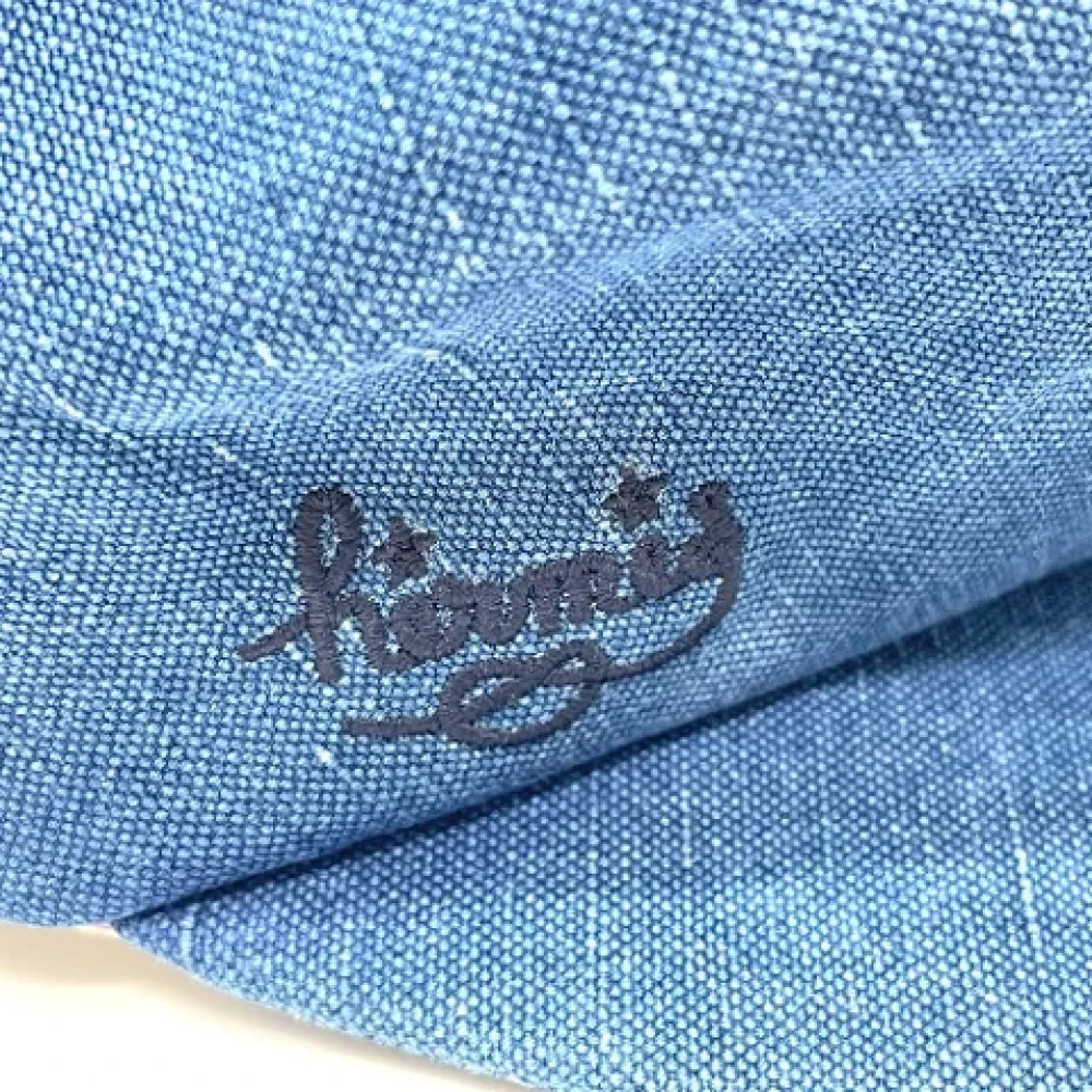 Hermès Vintage Pre-owned Fabric hats Blue Dames