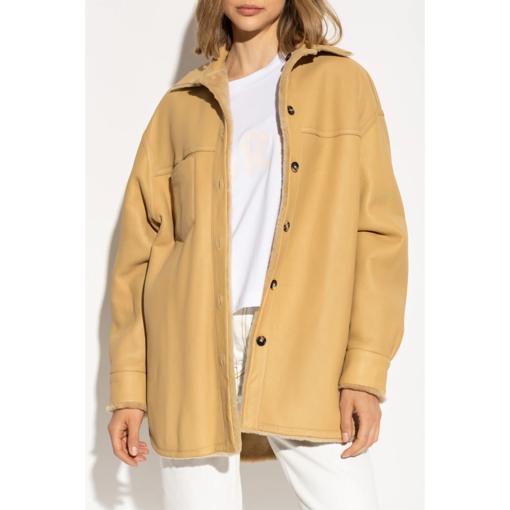 Marni Omkeerbaar overhemd Beige Dames