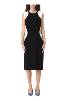 elegant-colorblocked-midi-dress