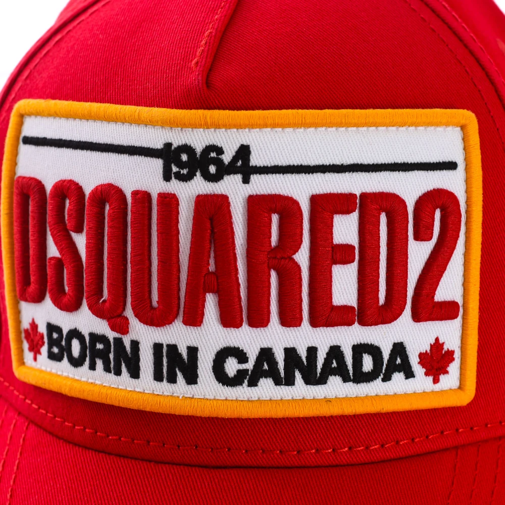 Dsquared2 Caps Red Heren