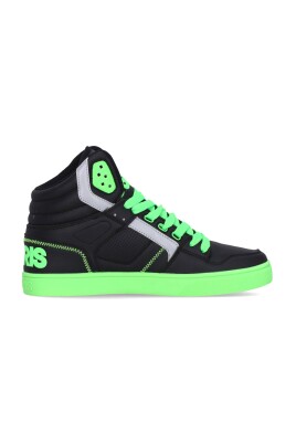 skate-sko-sort-gron-high-top