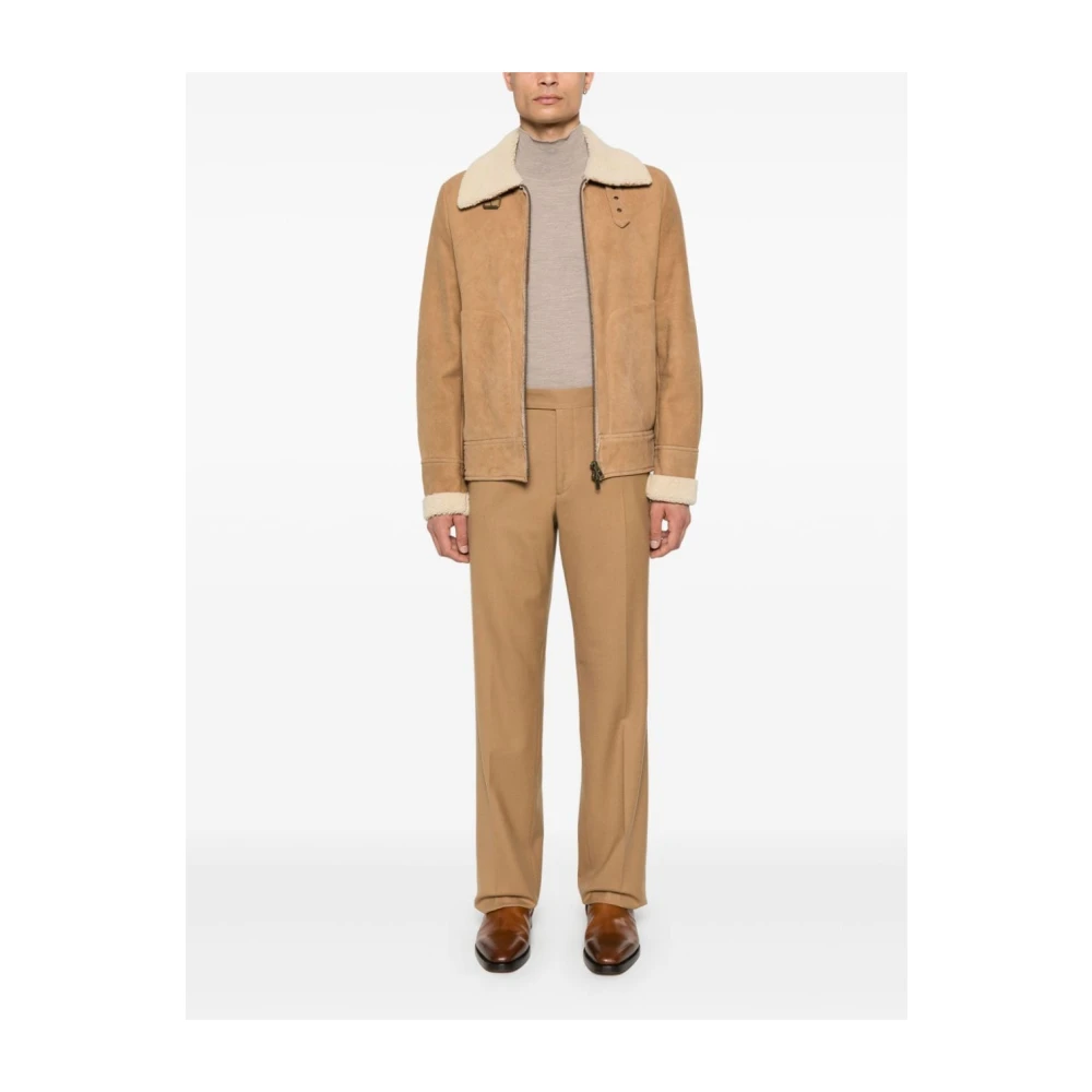 Lardini Beige Broek Heren Brown Heren