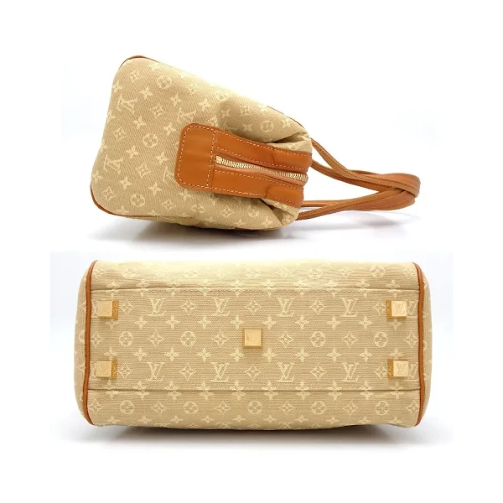 Louis Vuitton Vintage Pre-owned Canvas handbags Beige Dames