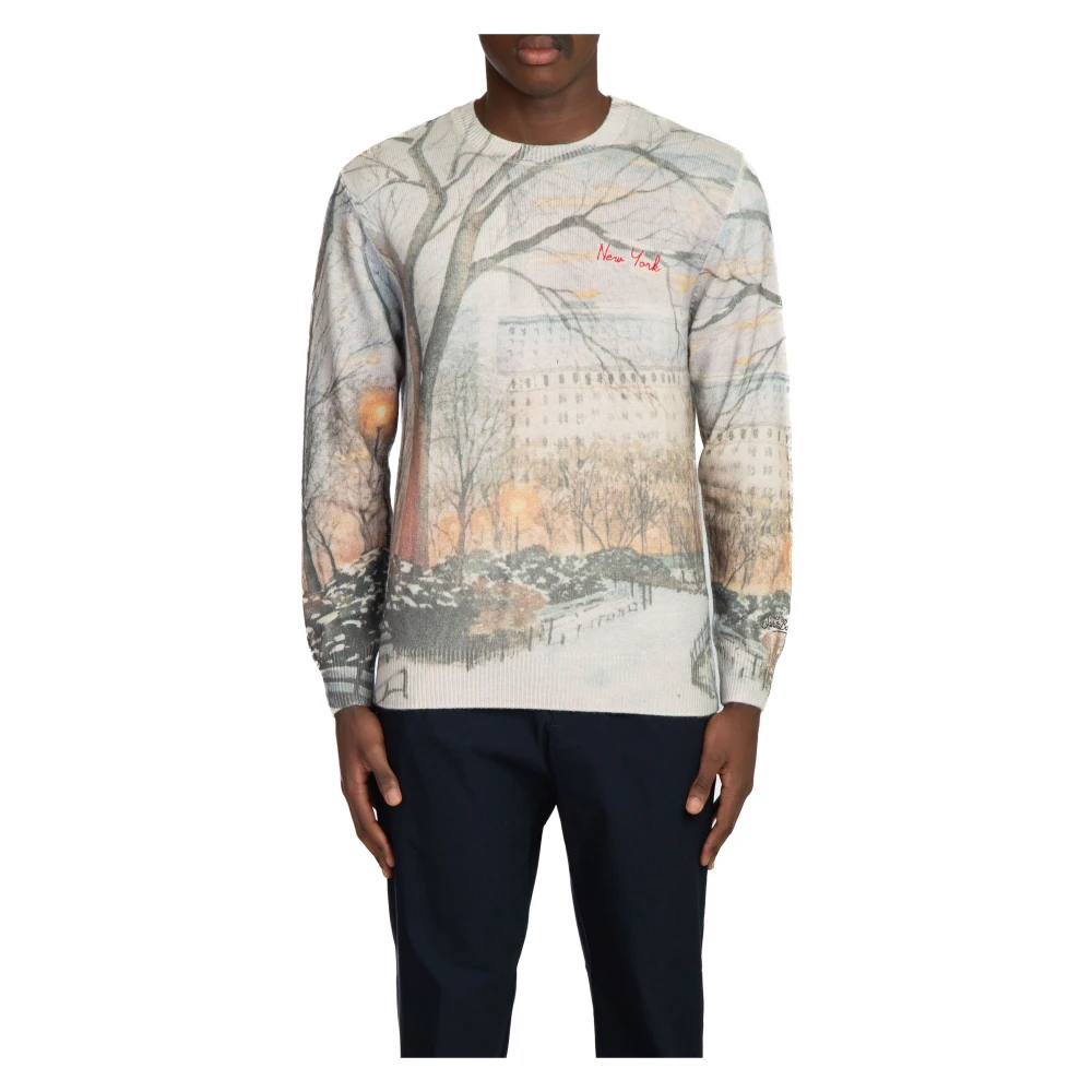 MC2 Saint Barth Central Park Sweater Multicolor Heren