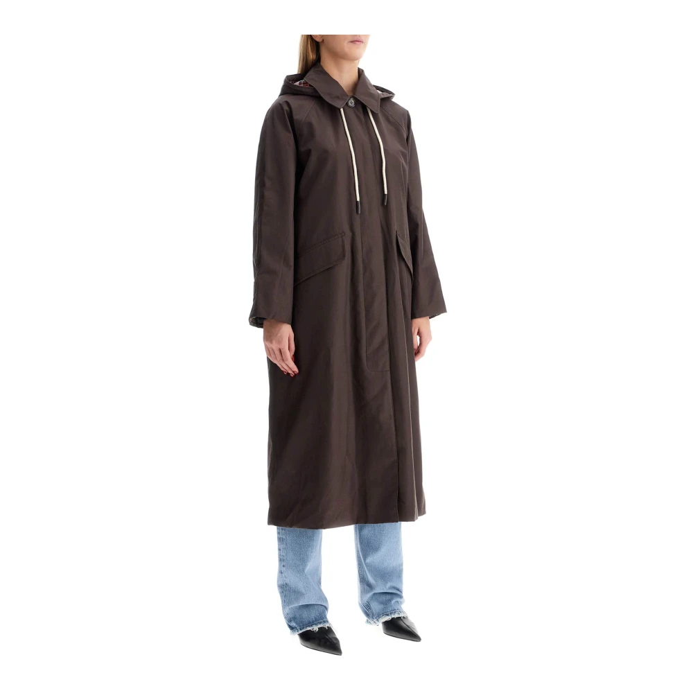 Barbour Waterdichte Trenchcoat Samenwerking met Natalie Brown Dames