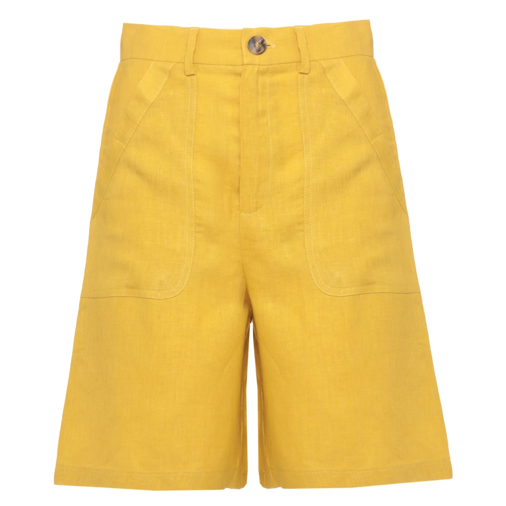 Marella Donna Giallo Pantaloncini, Xs, New,
