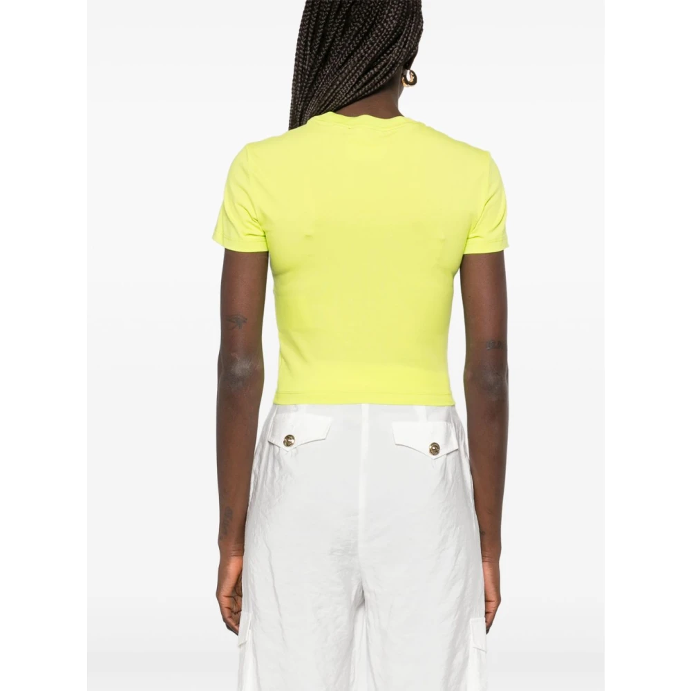 Versace Jeans Couture Groene T-shirt en Polo Green Dames