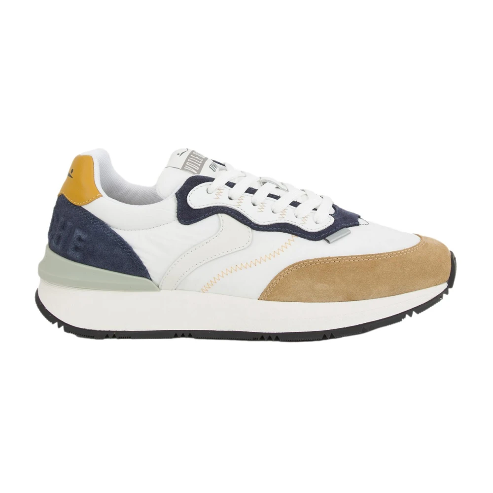 Voile Blanche Men's Multicolor Sneakers, 8 Uk, White Sneaker Shoes