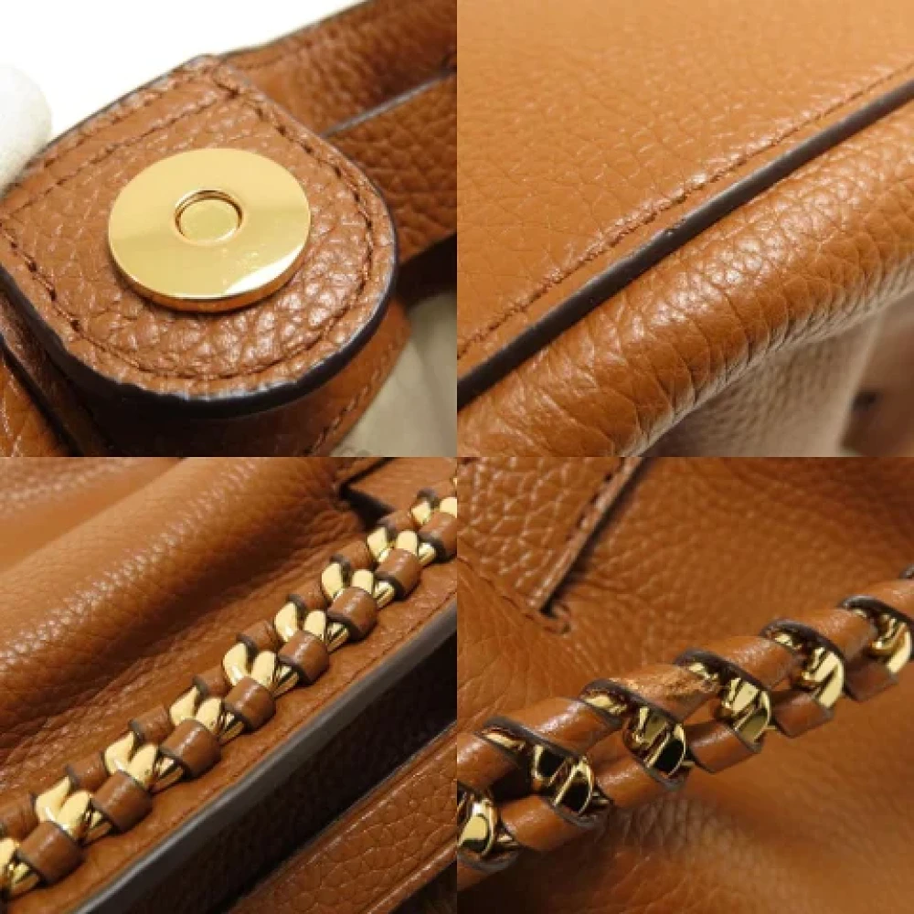 Michael Kors Pre-owned Leather shoulder-bags Brown Dames