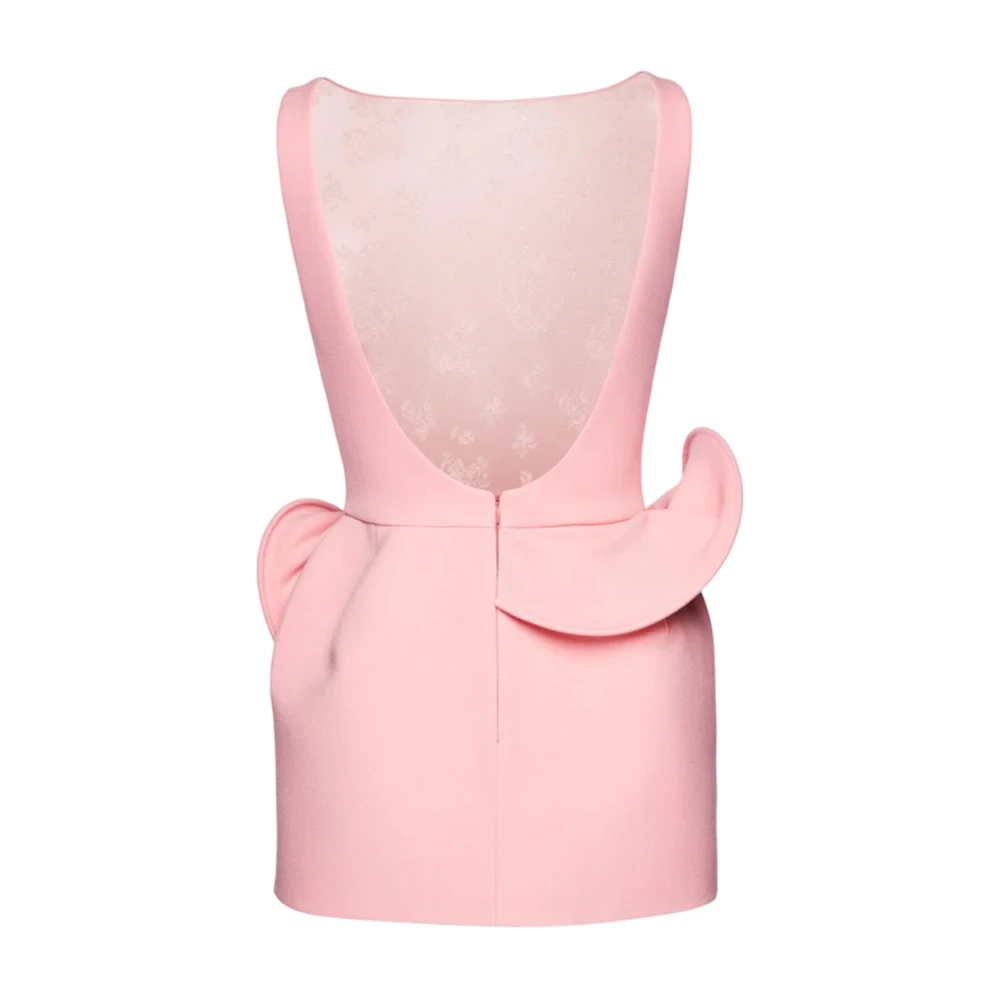 Magda Butrym Elegant Roze Kort Jurkje Pink Dames