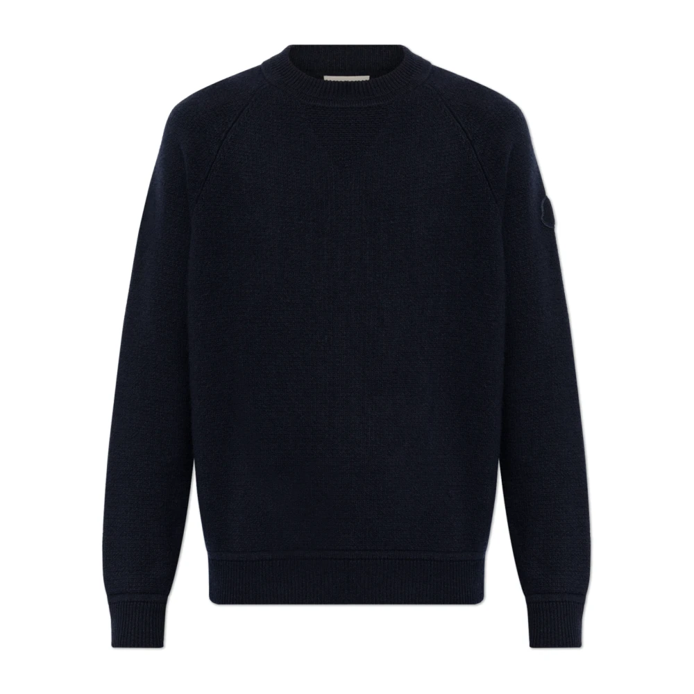 Moncler Wollen trui Blue Heren