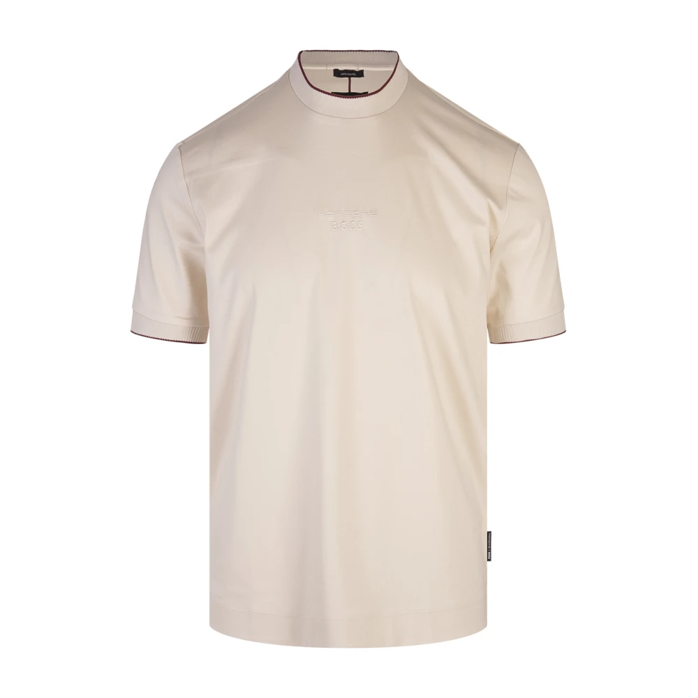 Hugo Boss Brun T-shirt med speciell logotyp Brown, Herr