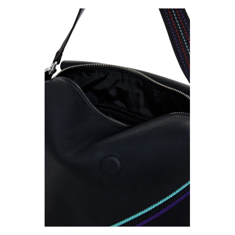 Desigual Zwart Jersey Donna Herfst Winter Collectie Black Dames