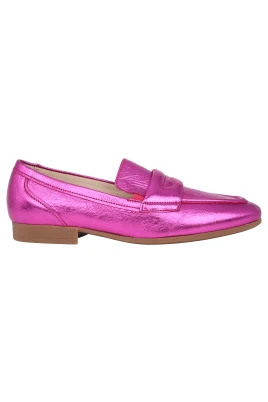 Lila Lack Moccasin Loafers