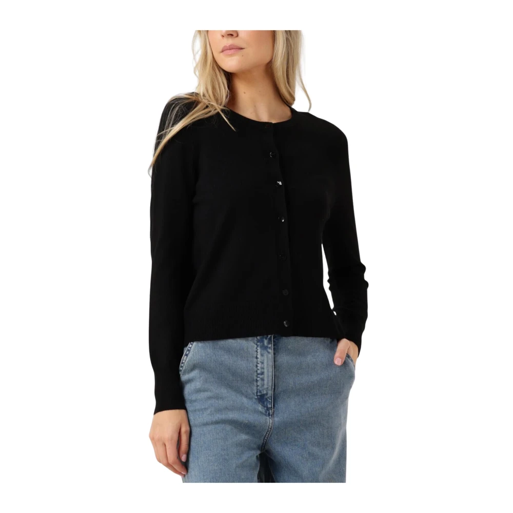 Summum Woman Zachte Viscose Vest voor Vrouwen Black Dames