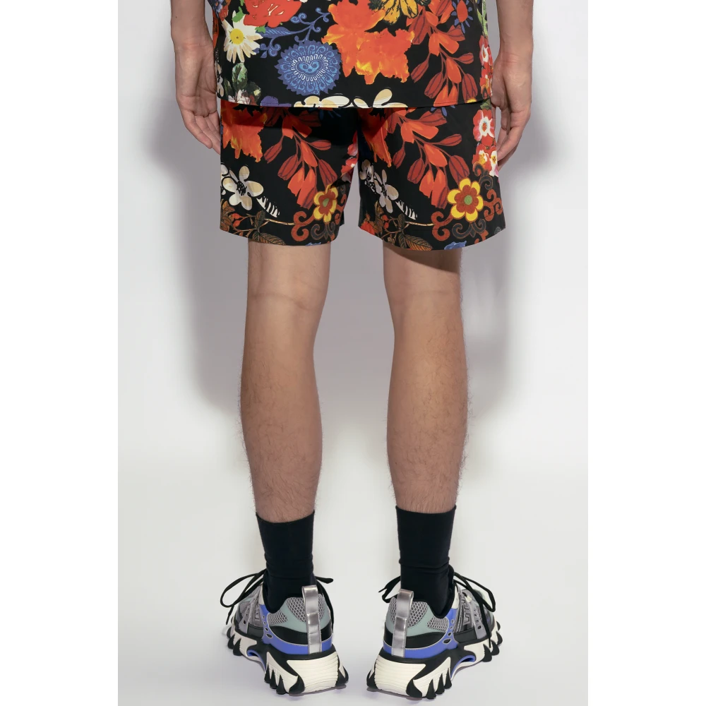Moschino Bloemen shorts Multicolor Heren