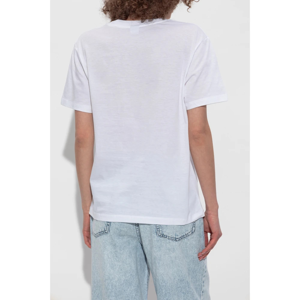 PS By Paul Smith T-shirt met logo White Dames