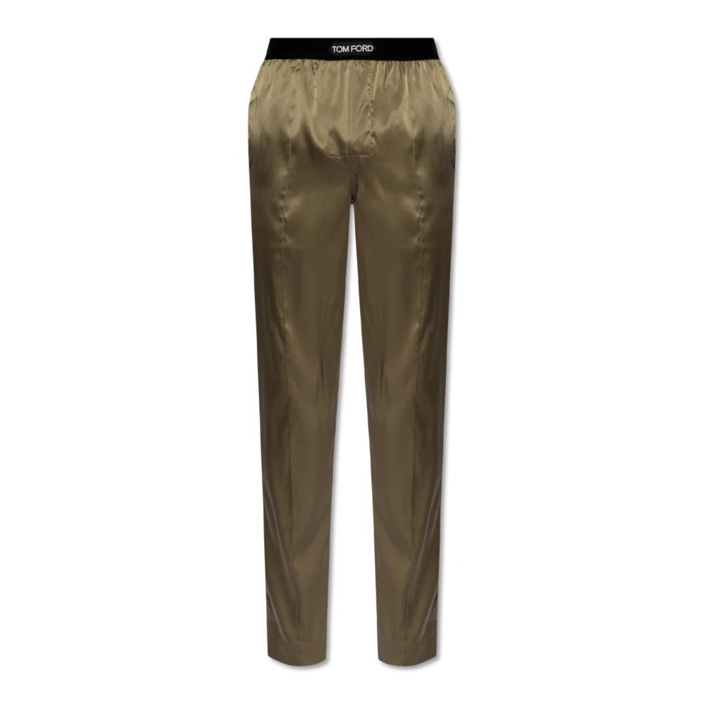 Tom Ford Pyjamabroek Brown Heren