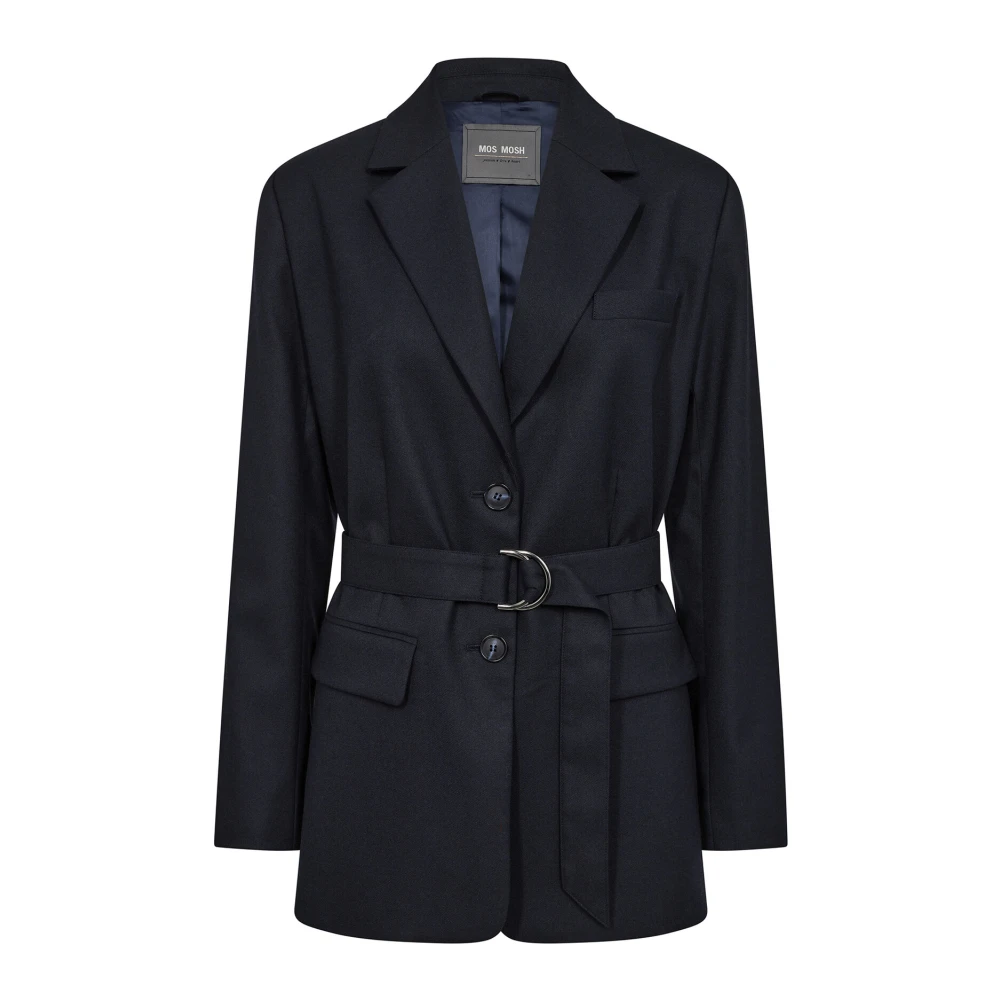 MOS MOSH Stijlvolle Navy Blazer Blue Dames