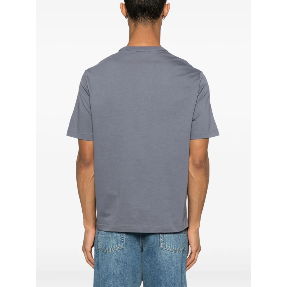 PS By Paul Smith Grijze Crew Neck T-shirts en Polos Gray Heren