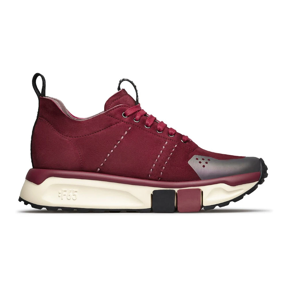Fabi Sneakers met Carbon-Effect Details Dames Schoenen Rood