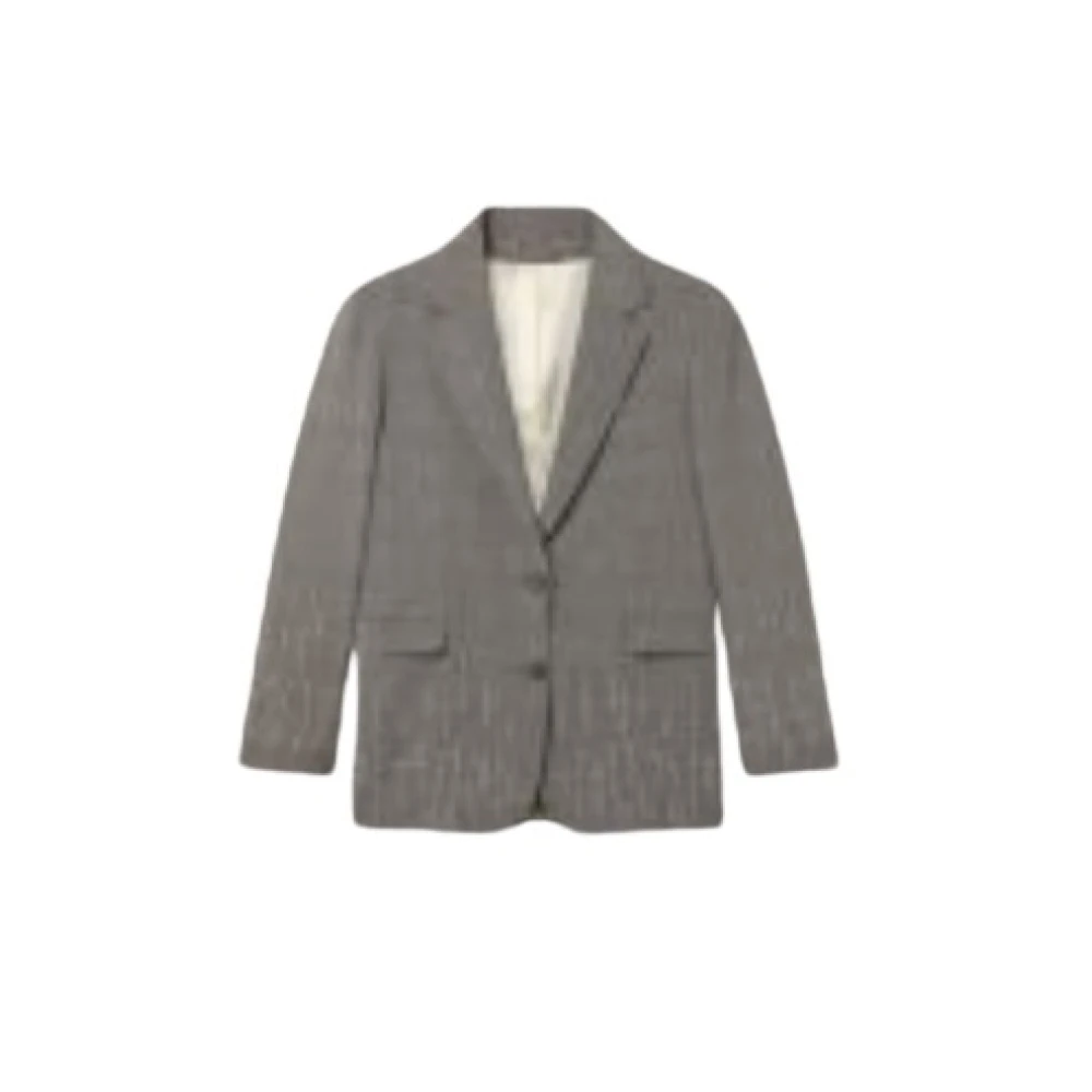 Golden Goose Women's Gray Blazers, L, Jackets