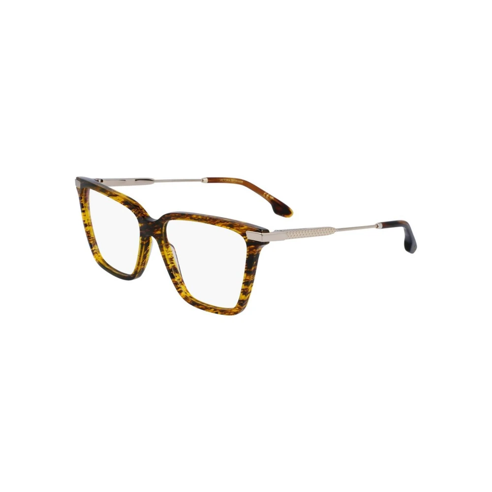 Victoria Beckham Women's Brown Acetate Glasses Frames - Glasses - One Size - Accessories