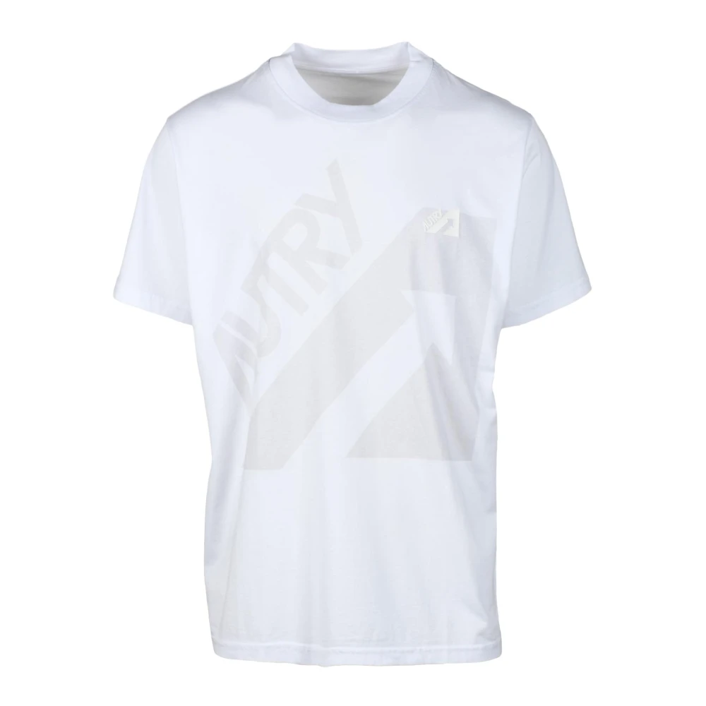 Autry Katoenen T-shirt White Heren