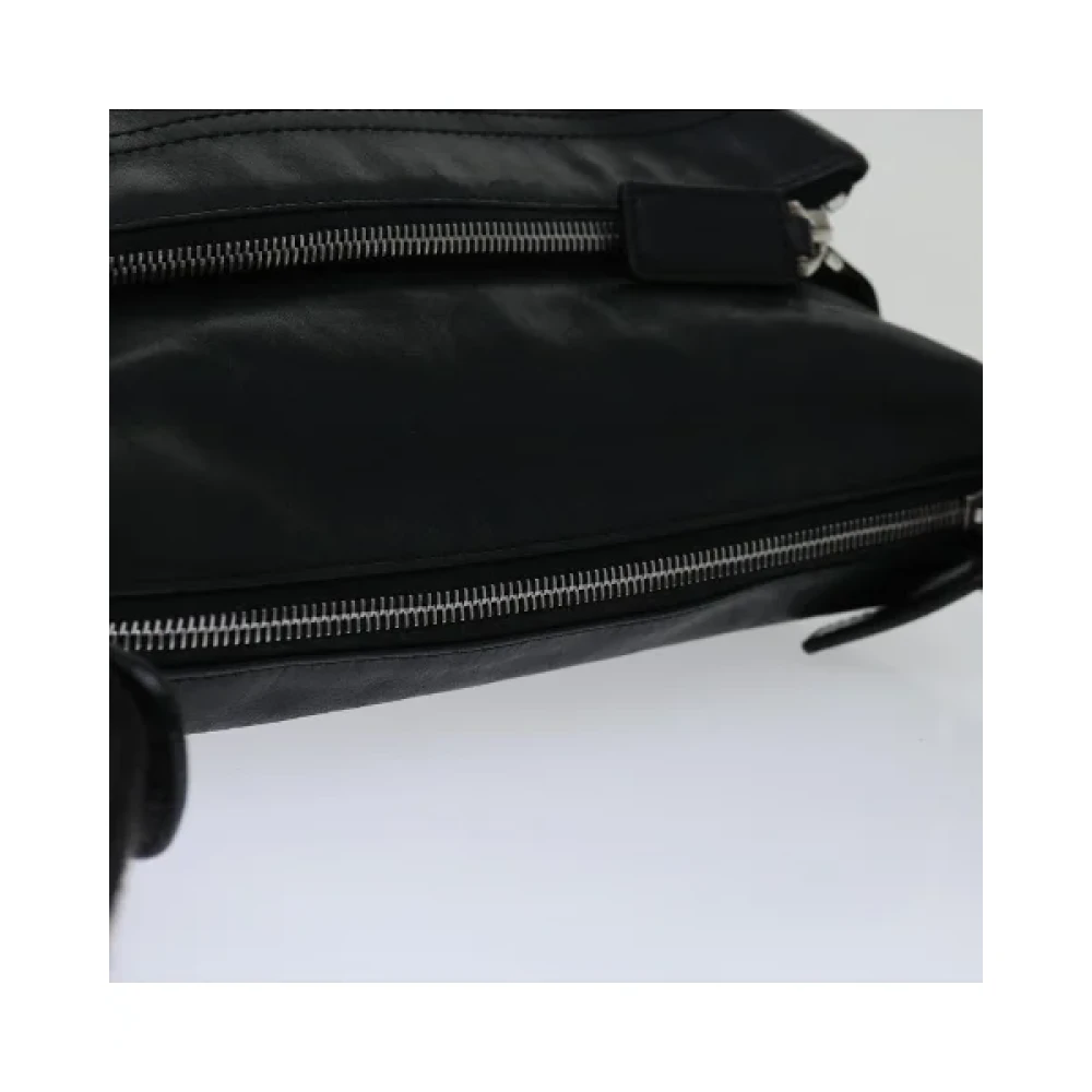 Bally Pre-owned Leather shoulder-bags Black Dames