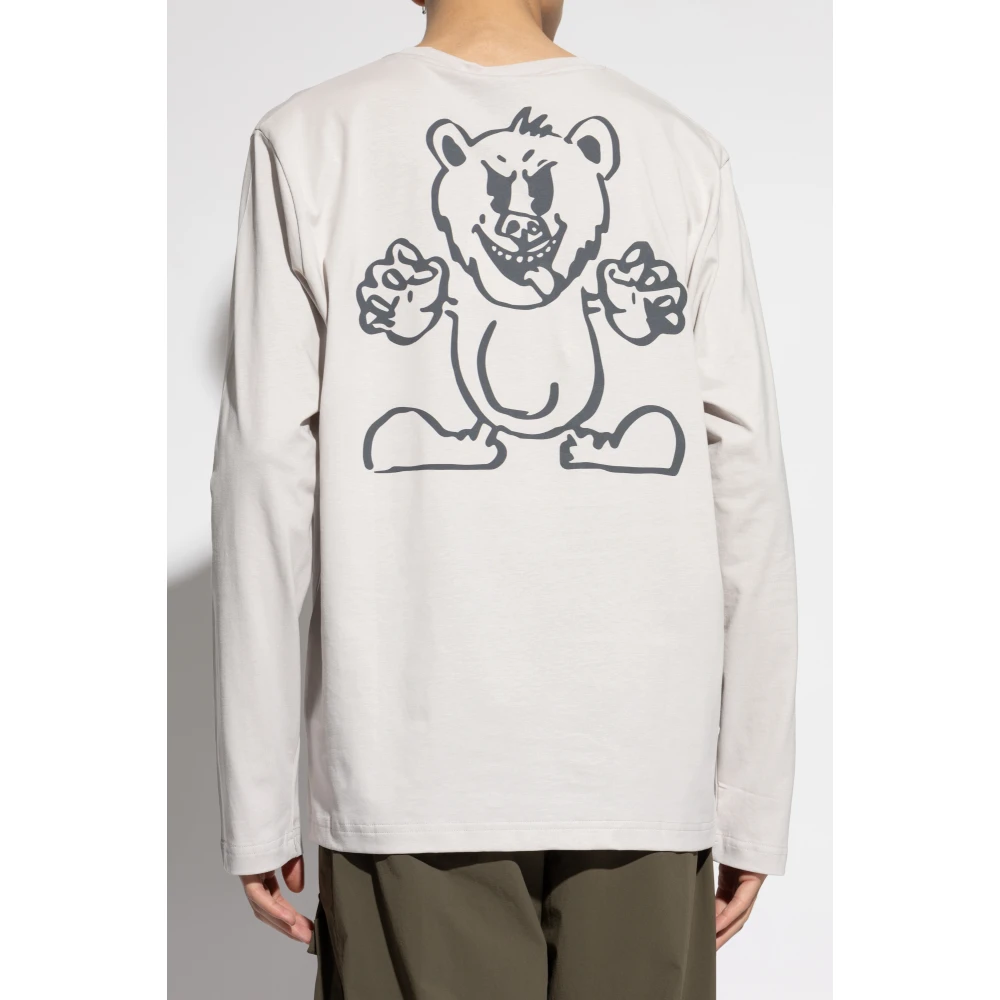 Iceberg T-shirt met logo Gray Heren