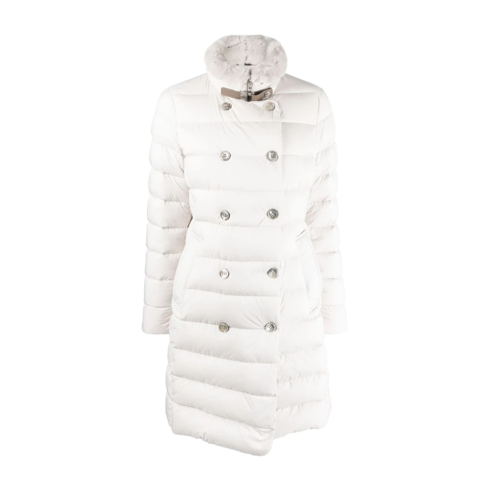 Moorer Gewatteerde Beige Jas Beige Dames