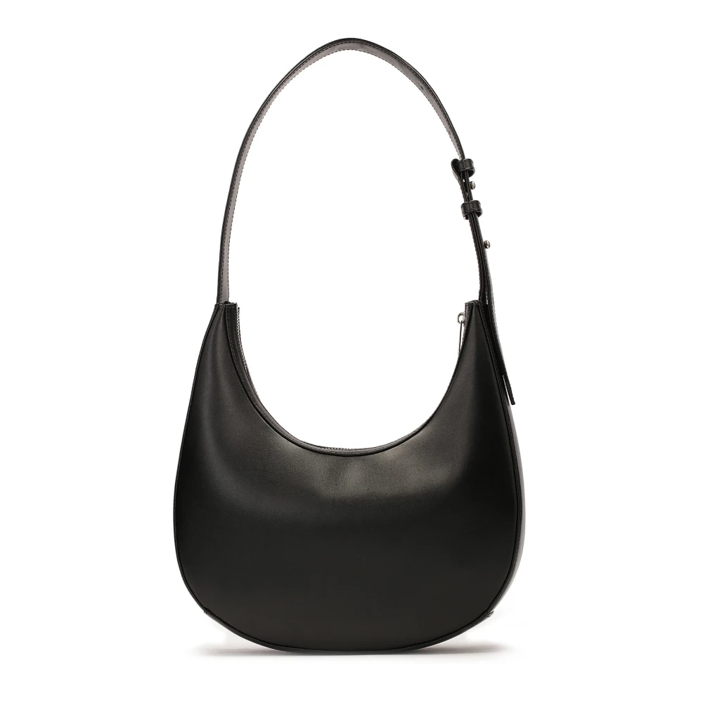 Kazar Studio Zwarte schoudertas met verstelbare handvat Black Dames