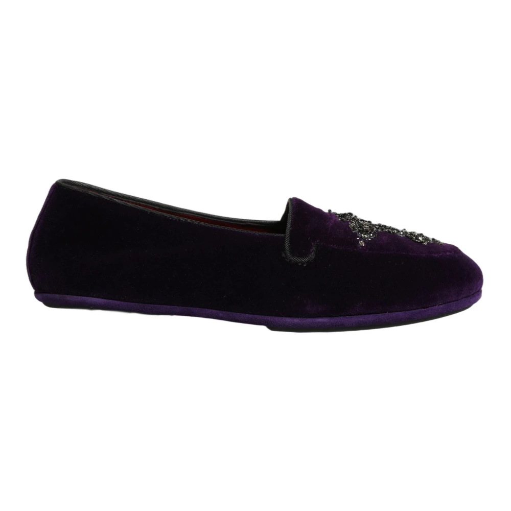Dolce & Gabbana Men's Purple Loafers Dress Shoes - Loafers - 7 Uk - Shoes