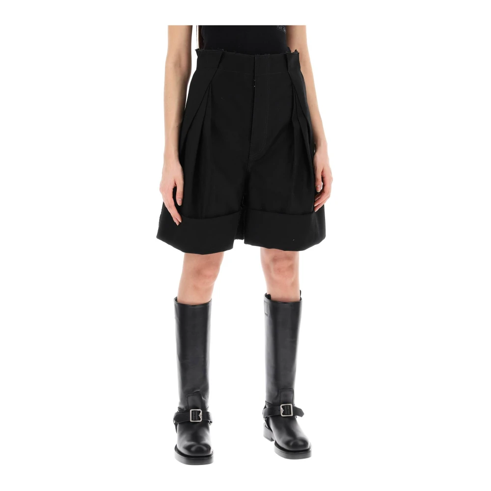 Maison Margiela Short Shorts Black Dames