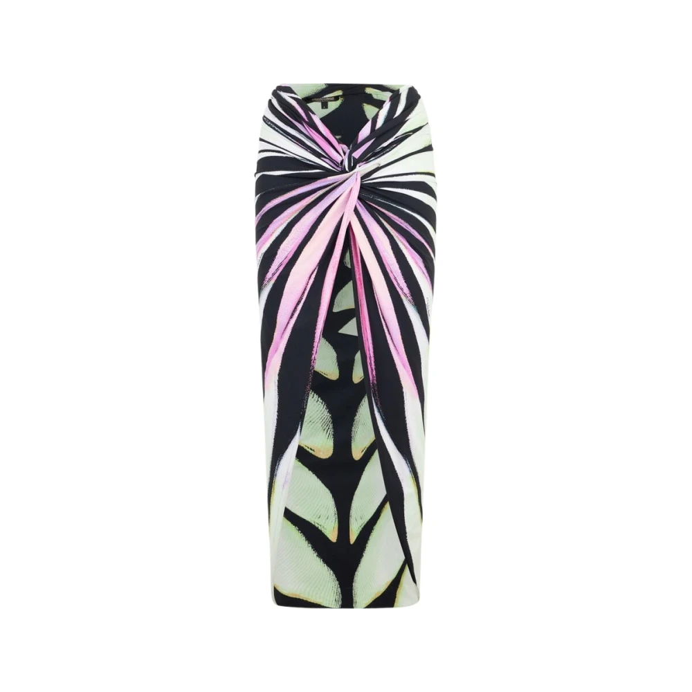 Roberto Cavalli Multicolor Beachwear, Female, S, Ray Of Paradise Print Sarong